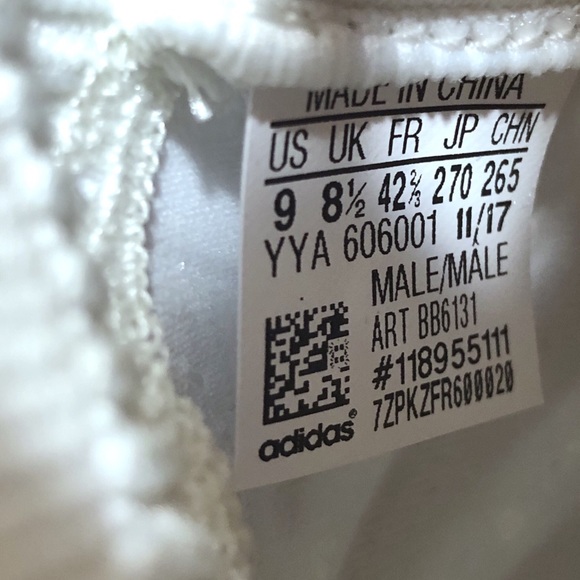 Adidas UltraBoost ATR Undyed Running Shoe Size 9 - Picture 8 of 8